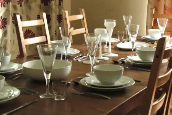 briar-patch-and-caravan-cornwall-05 dining table close up